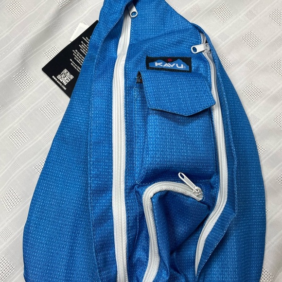 KAVU Rope Sling Bag โ Blue Tarp | NWT - Picture 7 of 13